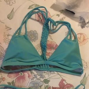 Turquoise two piece bikini
